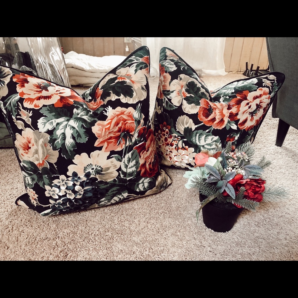Set of Two IKEA pillow covers